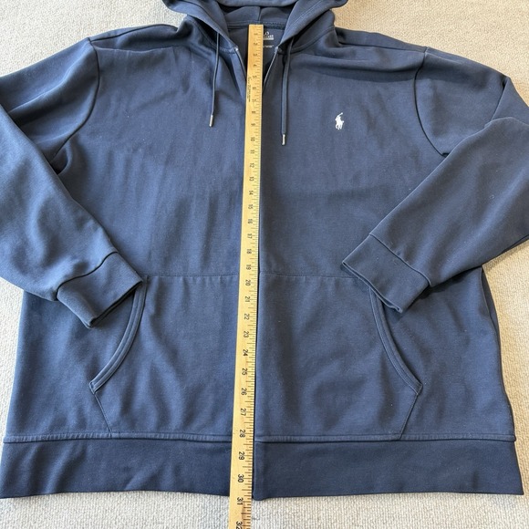 Polo Ralph Lauren Performance Jersey Double-Knit Full-Zip Hoodie Big & Tall 2LT - Picture 3 of 10